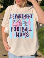 Football Moms Shirt, Comfort Colors Tee, Football Mom Shirt, Game Day Shirt, Sports Mom Tee, Retro Football Graphic, Tailgate Outfit - Image 4