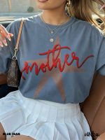 Mother Shirt Comcort Colors Trendy Mom shirt, Mothers Day Graphic T-Shirt - Image 2