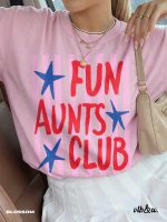 Comfort Colors® Fun Aunts Club TShirt, Retro Aunt Design Shirt,  Gift for Aunt - Image 8