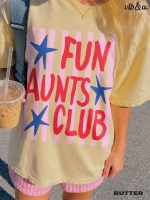 Comfort Colors® Fun Aunts Club TShirt, Retro Aunt Design Shirt,  Gift for Aunt - Image 9