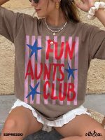 Comfort Colors® Fun Aunts Club TShirt, Retro Aunt Design Shirt,  Gift for Aunt - Image 10