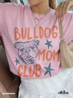 Bulldog Mom Club Shirt, Comfort Colors Tee, Bulldog Mom Shirt, Dog Mom Graphic Tee, Retro Pet Lover Shirt - Image 9