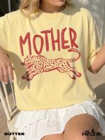 Retro Mother Shirt Comfort Colors Tee - Image 3