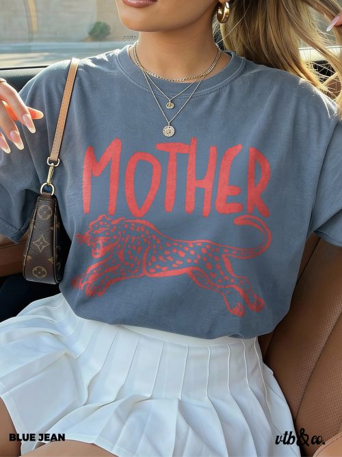Retro Mother Shirt Comfort Colors Tee - Image 11