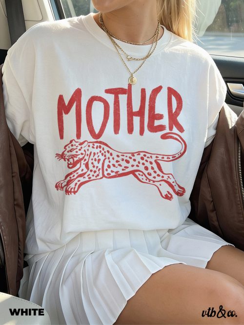 Retro Mother Shirt Comfort Colors Tee - Image 13