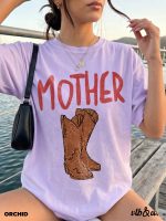 Southern Mother Shirt, Cowboy Boots Shirt, Retro Mom Tee, Comfort Colors Shirt, Western Mama Shirt, Country Graphic Tee - Image 6
