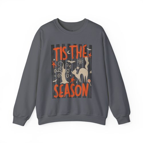 Tis the Season Halloween Sweatshirt, Crewneck Sweatshirt, Spooky Season Crewneck, Gildan Halloween Sweatshirt, Retro Fall Pullover - Image 22