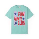 Comfort Colors® Fun Aunts Club TShirt, Retro Aunt Design Shirt,  Gift for Aunt - Image 15