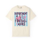 Football Moms Shirt, Comfort Colors Tee, Football Mom Shirt, Game Day Shirt, Sports Mom Tee, Retro Football Graphic, Tailgate Outfit - Image 16