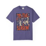 Tis the Season Halloween Shirt, Retro Halloween Tee, Comfort Colors Shirt - Image 14