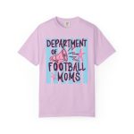 Football Moms Shirt, Comfort Colors Tee, Football Mom Shirt, Game Day Shirt, Sports Mom Tee, Retro Football Graphic, Tailgate Outfit - Image 9