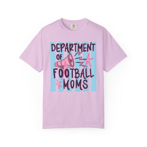 Football Moms Shirt, Comfort Colors Tee, Football Mom Shirt, Game Day Shirt, Sports Mom Tee, Retro Football Graphic, Tailgate Outfit - Image 9
