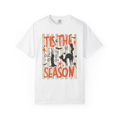 Tis the Season Halloween Shirt, Retro Halloween Tee, Comfort Colors Shirt - Image 25