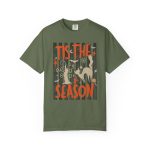 Tis the Season Halloween Shirt, Retro Halloween Tee, Comfort Colors Shirt - Image 12