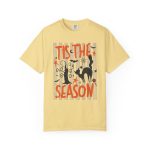 Tis the Season Halloween Shirt, Retro Halloween Tee, Comfort Colors Shirt - Image 17