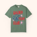 Golden Retriever Mom Club Shirt, Comfort Colors Graphic Tee - Image 18