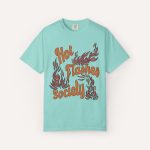 Perimenopause Shirt, Hot Flashes Society Tee, Funny Millennial Mom Shirt, Comfort Colors - Image 19