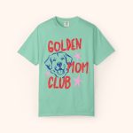 Golden Retriever Mom Club Shirt, Comfort Colors Graphic Tee - Image 10