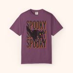 Spooky Cat Shirt Comfort Colors Halloween® Tee Spooky Season Shirt for Women - Image 15