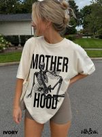 Mother Hood Shirt Comfort Colors, Skeleton Mom Shirt, Funny Mom Shirt, Cool Mom Tee, Motherhood Shirt, Mom Gift - Image 5