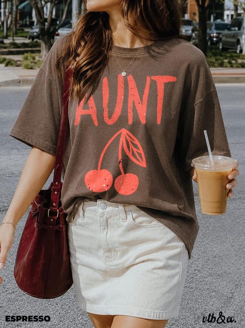 Aunt Shirt Comfort Colors® Cool Aunts Club Shirt, New Aunt Gift, Trendy Aunt Shirt - Image 5