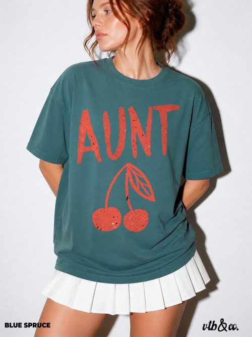 Aunt Shirt Comfort Colors® Cool Aunts Club Shirt, New Aunt Gift, Trendy Aunt Shirt - Image 7