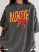 Auntie Shirt Comfort Colors® Aunt Club Shirt, New Aunt Gift, Auntie Pregnancy, Trendy Aunt Shirt - Image 3