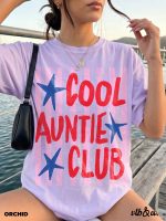 Cool Aunts Club Shirt Comfort Colors® Auntie Shirt, New Aunt Gift, Auntie Pregnancy, Trendy Aunt Shirt - Image 5