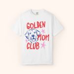 Golden Retriever Mom Club Shirt, Comfort Colors Graphic Tee - Image 12