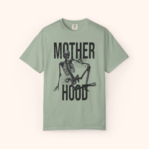 Mother Hood Shirt Comfort Colors, Skeleton Mom Shirt, Funny Mom Shirt, Cool Mom Tee, Motherhood Shirt, Mom Gift - Image 9